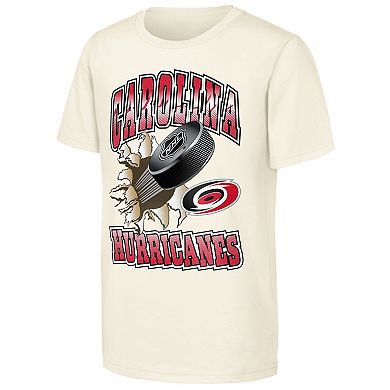 Youth Outerstuff Natural Carolina Hurricanes Breakout T-Shirt