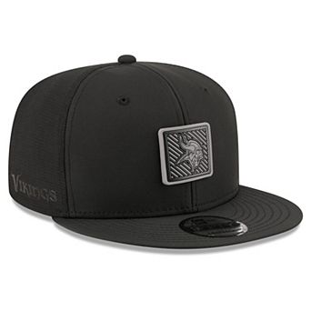 Men's New Era Black Minnesota Vikings 2026 NFL Training Camp 9FIFTY Adjustable Hat