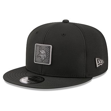 Men's New Era Black Minnesota Vikings 2026 NFL Training Camp 9FIFTY Adjustable Hat
