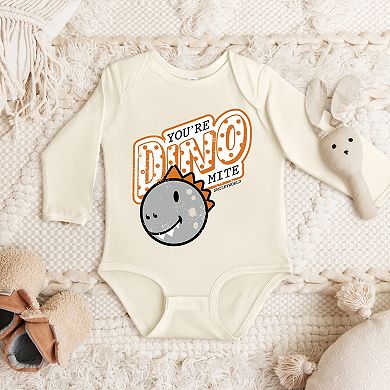 SmileyWorld You're Dino-Mite - Infant Long Sleeve Bodysuit