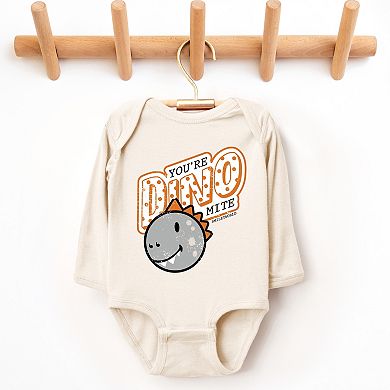 SmileyWorld You're Dino-Mite - Infant Long Sleeve Bodysuit