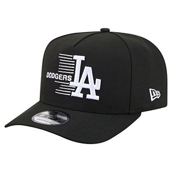 Men's New Era Black Los Angeles Dodgers Motion A-Frame 9FIFTY Snapback Hat