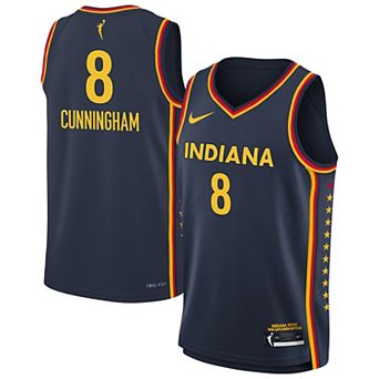 Youth Nike Sophie Cunningham Navy Indiana Fever Explorer Edition Jersey