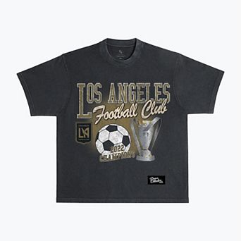Unisex Peace Collective Black LAFC Vintage Dyed Heavyweight T-Shirt