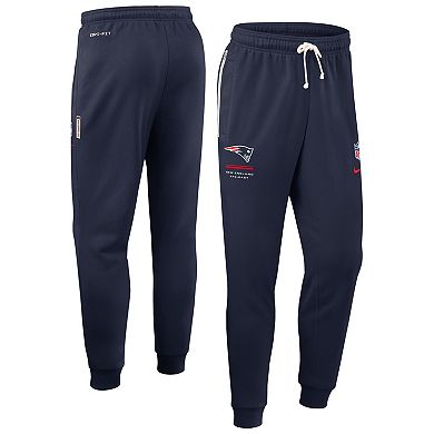 Men's Nike Navy New England Patriots Sideline Standard Issue Dri-FIT Taper Pants