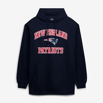 Men's Fanatics Navy New England Patriots Big & Tall Heart & Soul Hoodie