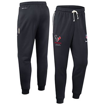 Men's Nike Navy Houston Texans Sideline Standard Issue Dri-FIT Taper Pants