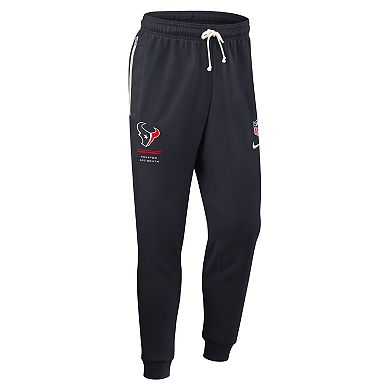 Men's Nike Navy Houston Texans Sideline Standard Issue Dri-FIT Taper Pants