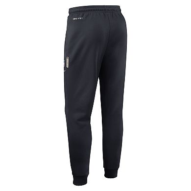 Men's Nike Navy Houston Texans Sideline Standard Issue Dri-FIT Taper Pants