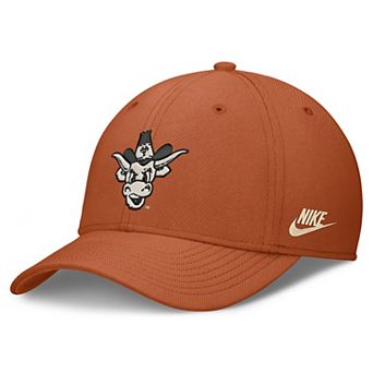 Men's Nike Texas Orange Texas Longhorns Dri-FIT Vintage Rise Swooshflex Flex Hat