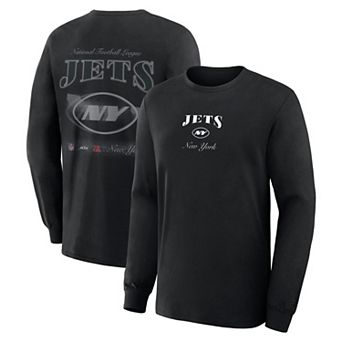 Men's Fanatics Black New York Jets Long Sleeve T-Shirt