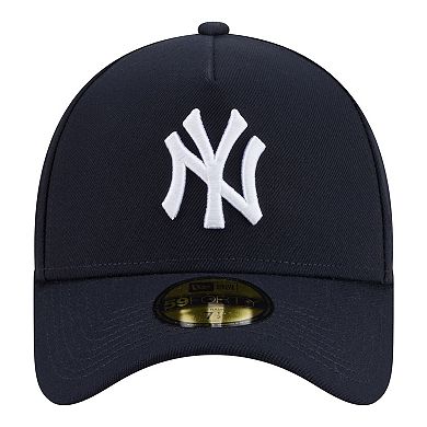 Men's New Era Navy New York Yankees A-Frame 59FORTY Fitted Hat