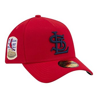 Men's New Era Red St. Louis Cardinals A-Frame 59FORTY Fitted Hat