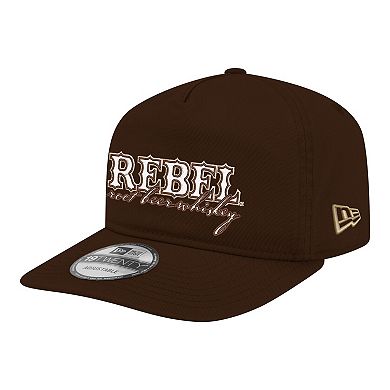 Men's New Era Dark Brown Kyle Busch Rebel Root Beer 19TWENTY Snapback Hat