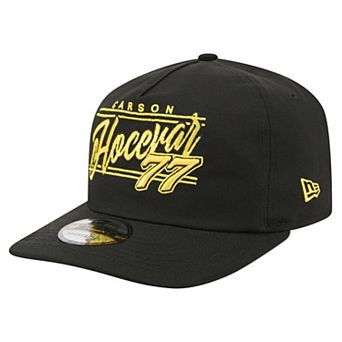 Men's New Era Black Carson Hocevar Driver Script 19TWENTY Adjustable Hat