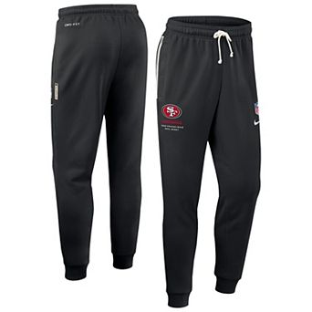 Men's Nike Black San Francisco 49ers Sideline Standard Issue Dri-FIT Taper Pants