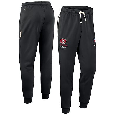 Men's Nike Black San Francisco 49ers Sideline Standard Issue Dri-FIT Taper Pants