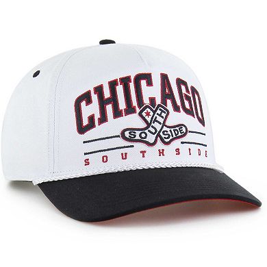 Men's '47 White Chicago White Sox City Connect Roscoe Rope Hitch Adjustable Hat