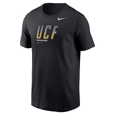 Men's Nike Black UCF Knights Wordmark Logo Legend T-Shirt