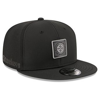 Men's New Era Black Pittsburgh Steelers 2026 NFL Training Camp 9FIFTY Adjustable Hat