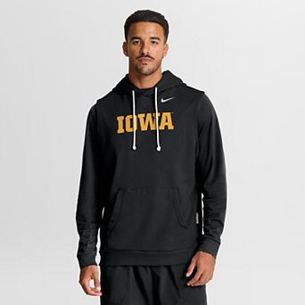 Men's Nike Black Iowa Hawkeyes 2026 Sideline Sleeveless Dri-FIT Hoodie