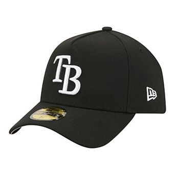 Men's New Era Black Tampa Bay Rays A-Frame 59FORTY Fitted Hat