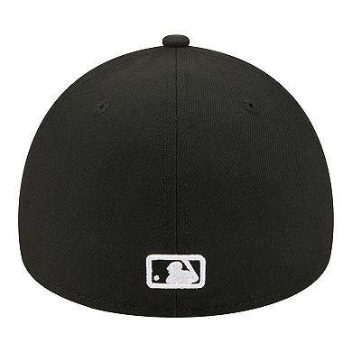 Men's New Era Black Tampa Bay Rays A-Frame 59FORTY Fitted Hat