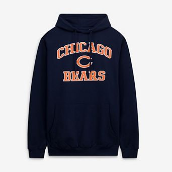 Men's Fanatics Navy Chicago Bears Big & Tall Heart & Soul Hoodie