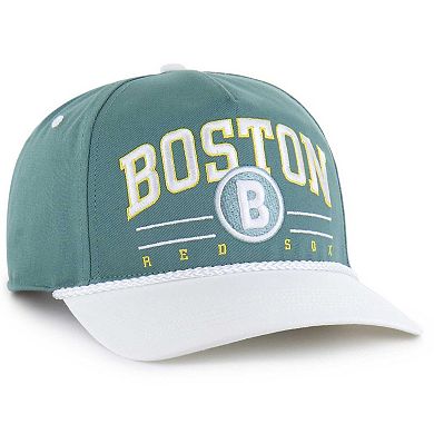 Men's '47 Green Boston Red Sox City Connect Roscoe Rope Hitch Adjustable Hat