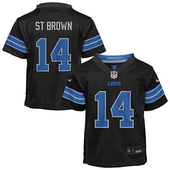 Toddler Nike Amon-Ra St. Brown Black Detroit Lions Alternate Game Jersey