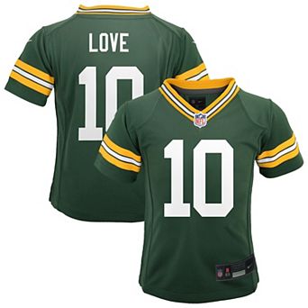 Infant Nike Jordan Love Green Green Bay Packers Game Jersey