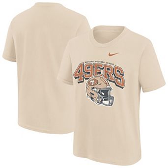 Youth Nike Natural San Francisco 49ers Easy Lane T-Shirt