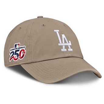 Men's Nike Khaki Los Angeles Dodgers Celebrating America's 250th Club Adjustable Hat