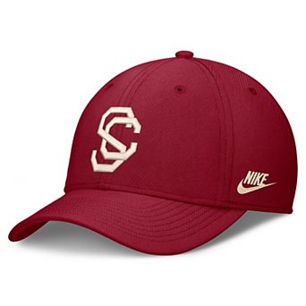Men's Nike Cardinal USC Trojans Dri-FIT Vintage Rise Swooshflex Flex Hat