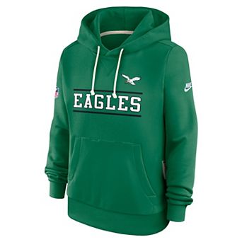 Men's Nike Kelly Green Philadelphia Eagles Sideline Standard Issue Alternate Dri-FIT Hoodie