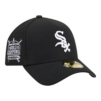 Men's New Era Black Chicago White Sox A-Frame 59FORTY Fitted Hat