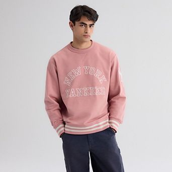 Men's Fanatics Faded Rose New York Yankees Iconic Terry Sweatshirt