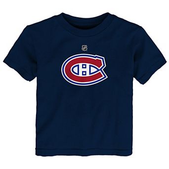 Toddler Outerstuff Navy Montreal Canadiens Primary Logo T-Shirt
