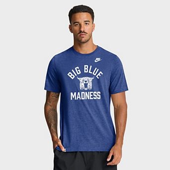 Men's Nike Heather Royal Kentucky Wildcats Legacy Mantra Tri-Blend T-Shirt