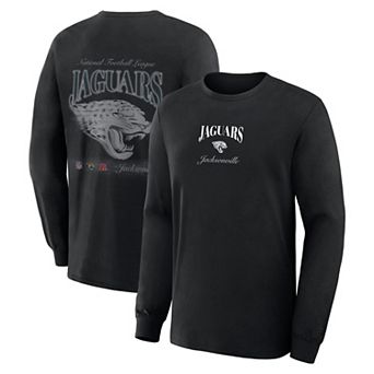 Men's Fanatics Black Jacksonville Jaguars Midnight Falls Long Sleeve T-Shirt