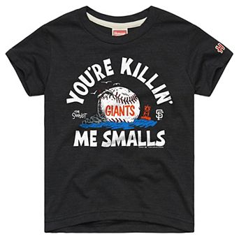 Youth Homage Charcoal San Francisco Giants x The Sandlot Tri-Blend T-Shirt