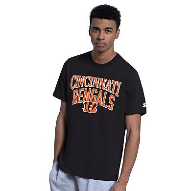 Men's Starter Black/Gray Cincinnati Bengals Two-Pack Logo T-Shirt Set