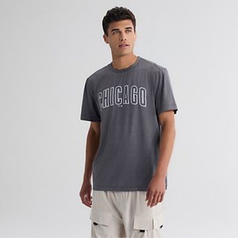Men's Fanatics Charcoal Chicago Cubs Clutch Winning Edge T-Shirt