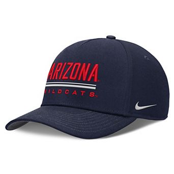 Men's Nike Navy Arizona Wildcats 2026 Sideline Dri-FIT Rise Adjustable Hat