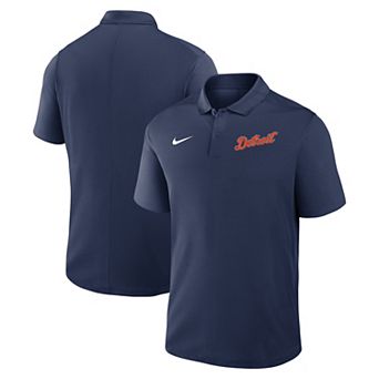 Men's Nike Navy Detroit Tigers Alternate Victory Dri-FIT Polo