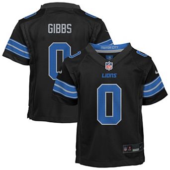 Preschool Nike Jahmyr Gibbs Black Detroit Lions Alternate Game Jersey