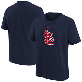 Youth Nike Navy St. Louis Cardinals Large Logo T-Shirt