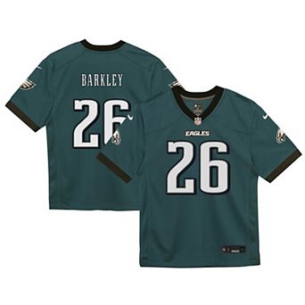 Toddler Nike Saquon Barkley Midnight Green Philadelphia Eagles Team Game Jersey
