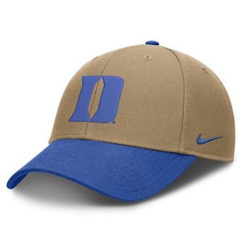 Unisex Nike Beige/Royal Duke Blue Devils Primetime Rise Dri-FIT Adjustable Hat