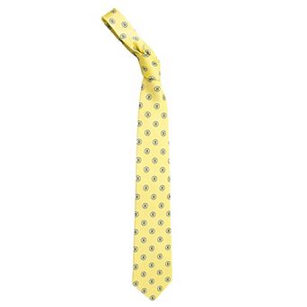 Boston Bruins Echo Woven Silk Tie